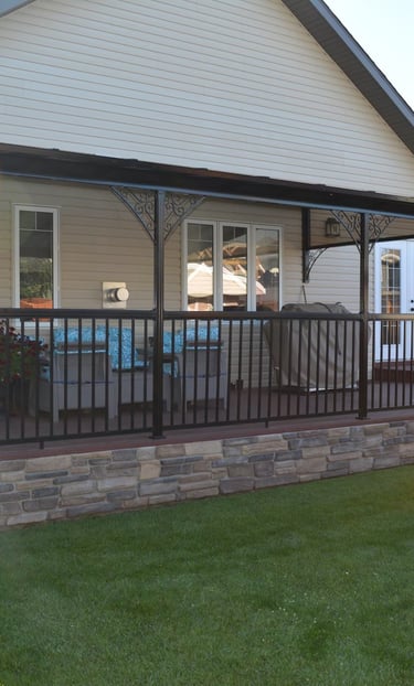 Patio Cover with upgrades