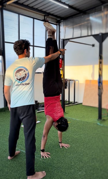 trial session at CALIBAF, Calisthenics Bangalore