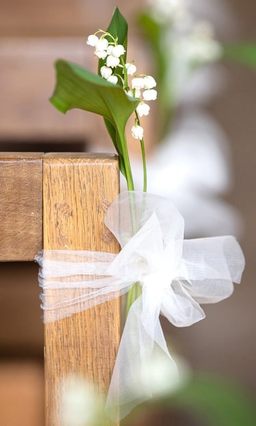 Brin de muguet Blanc Muguet