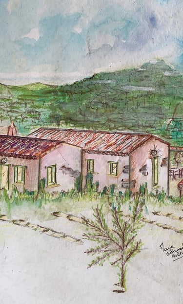 Dipinto dell' Agriturismo Agrisole vicino Olbia e Porto Rotondo