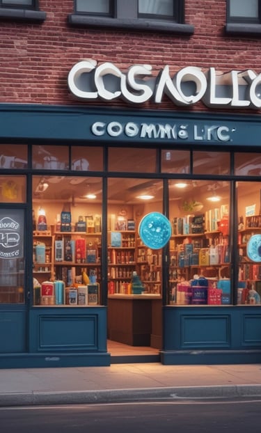 A stylish display of adult t-shirts from Cosmoloc LLC.