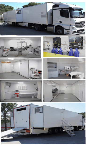 Trailler Mammography Vehicle