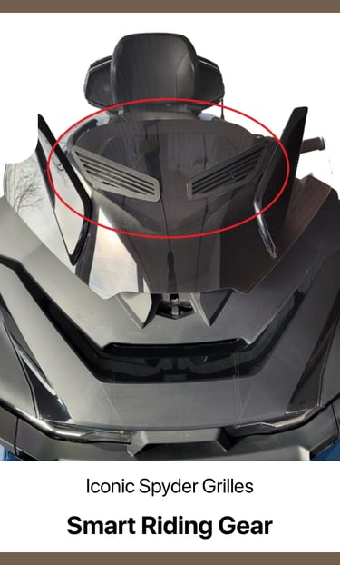 spyder can-am can am spyder grilles accessories