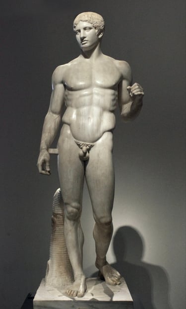 Polykleitos, Doryphoros (Spear Bearer), c. 440 BCE