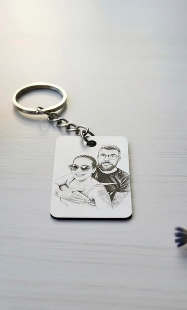 Grabados personalizados en materiales nobles como el metal, la madera y el cuero.