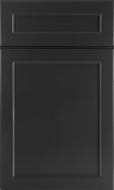 Charcoal kitchen cabiet