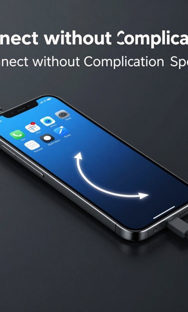 A vibrant pink-purple gradient background with a sleek smartphone displaying a fast internet speed test.