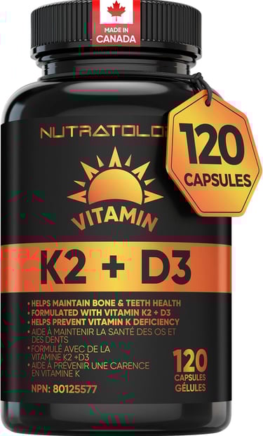 Découvrez pourquoi la vitamine D3, véritable hormone, fonctionne en synergie avec la vitamine K2 pou