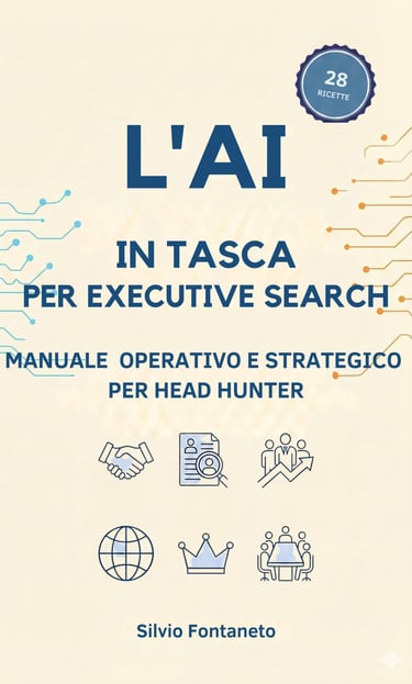 AI in Tasca book cover by Silvio Fontaneto - Practical AI guides for managers
