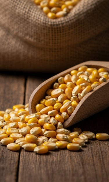 Corn: Has lutein and zeaxanthin that promote eye health and protect against UV damage.