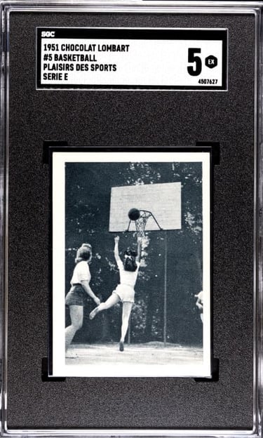 Chocolat Lombart Chromo France Women's Basketball