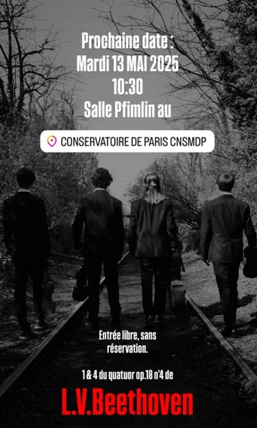 Quatuor Hermione - Beethoven CNSMPD