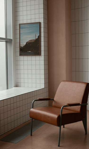 Fine Art emoldurado de uma fotografía analógica