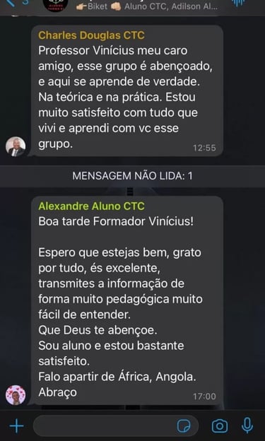 Depoimento 1 - Curso de desenho técnico mecânico