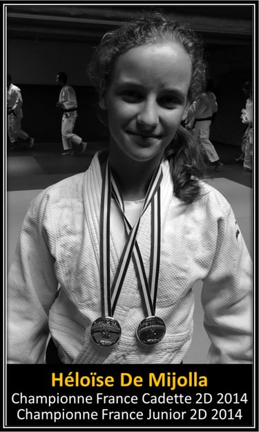 Heloise De Mijolla Aijaku Judo Club Paris 15