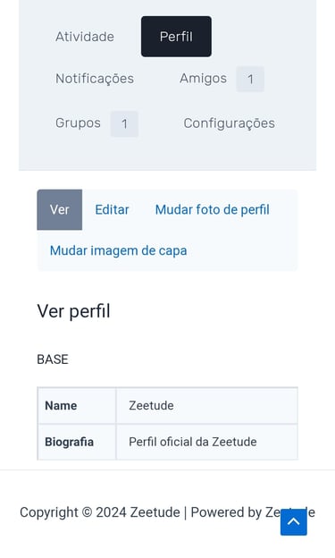 comunidade zeetude