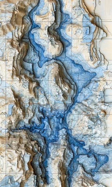 Image of topographic map