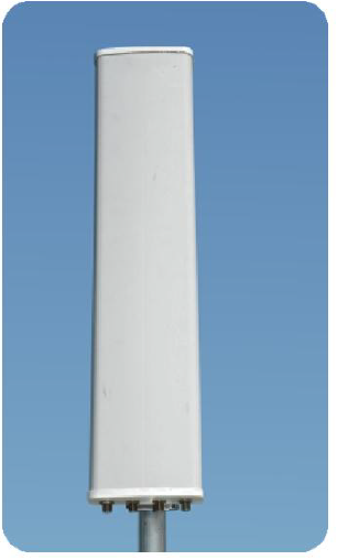 2496 - 2690 MHz 18dBi 60 Degree 4x4 MIMO X-Poln Sector Antenna For Cellular Communication