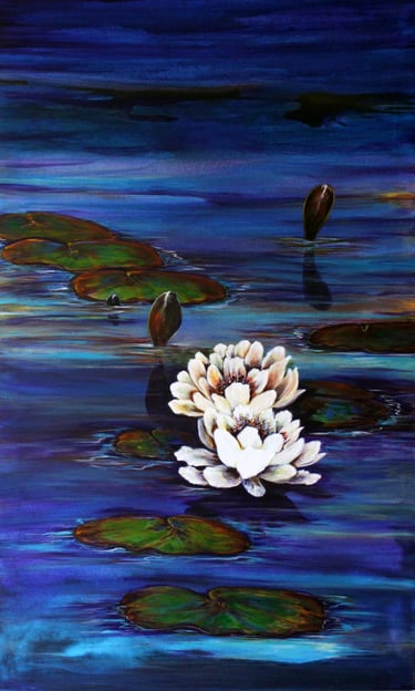 Vargas Art "Waterlilies"