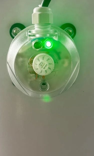 Filter blocked indicator