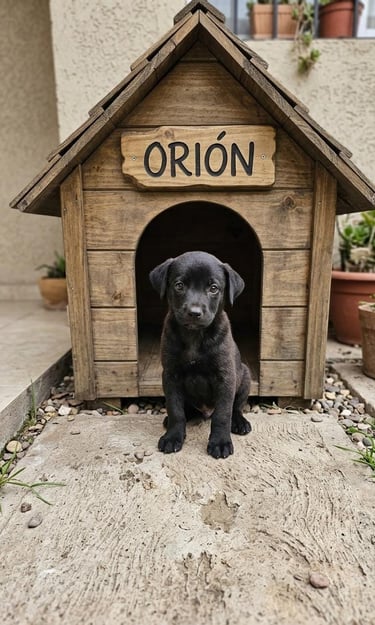 Orion un perro consentido
