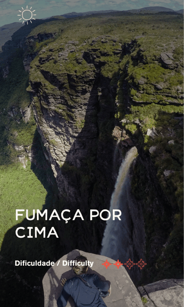 fumaça por cima