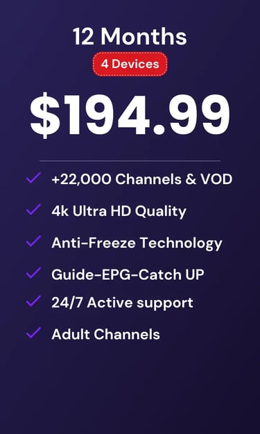 News channels on Mom IPTV with premium HD and on-demand movies