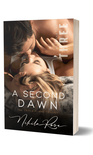 Regular cover to novel 'A Second Dawn'