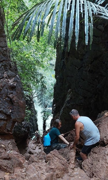 thailand krabi railay princess lagoon climb