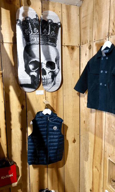 Deco skates au Boudoir des Louloux