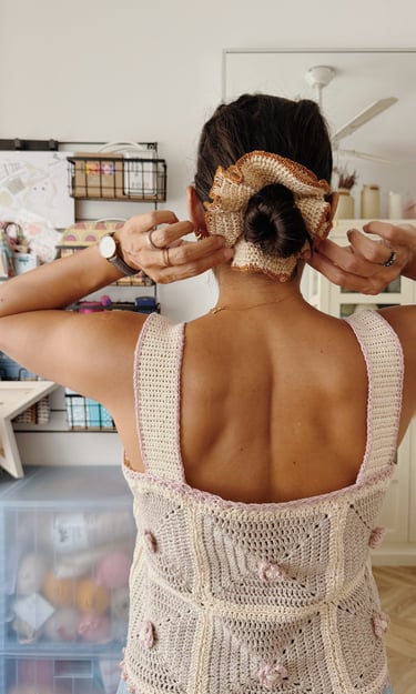 tutoriales tejer crochet coletero