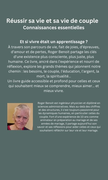 Roger Benoit ingénieur physicien diplômé en science DMINISTRATIVE