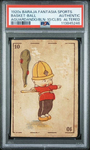 Rare Basketball card collectors