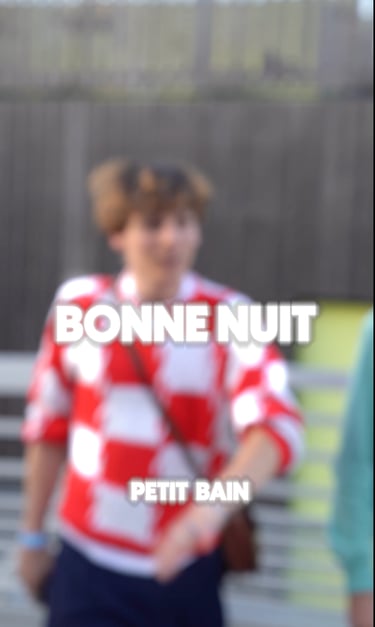 Reel - after movie bonne nuit