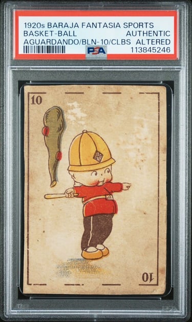 Rare Basketball card collectors