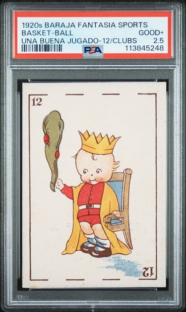 Baraja Fantasia Antique Sports Card