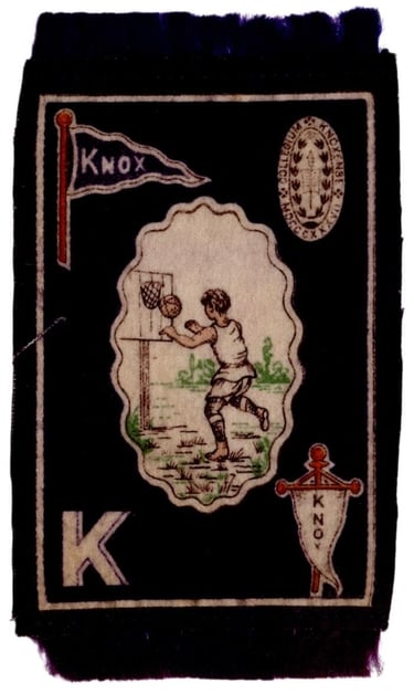 Knox Vintage B33 College Basketball Felt