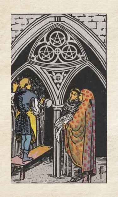 Three of Pentacles