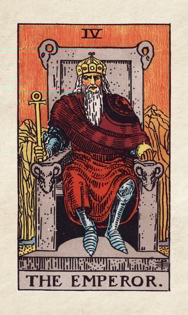 The Emperor: Signifies authority, structure, and leadership.