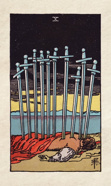 Ten of Swords