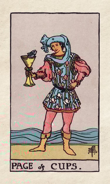Page of Cups