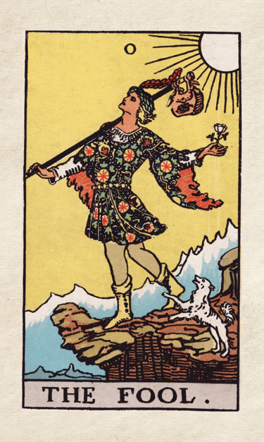 The Fool: Represents new beginnings, innocence, and taking leaps of faith.