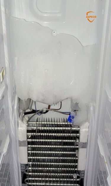 Samsung fridge ice buildup repair Bellflower
