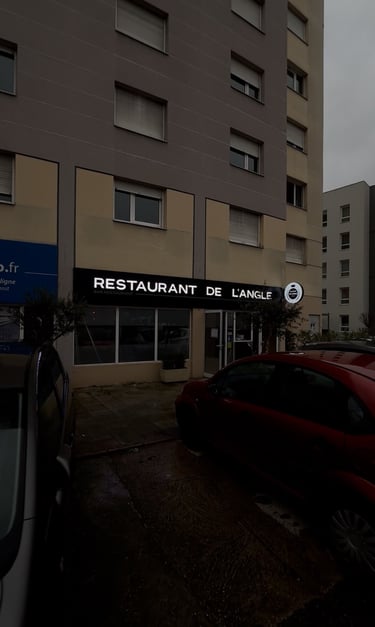 Réalisation AVOSPUB enseigne lumineuse Lyon - Restaurant de l’Angle