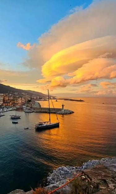 bastia coucher de soleil