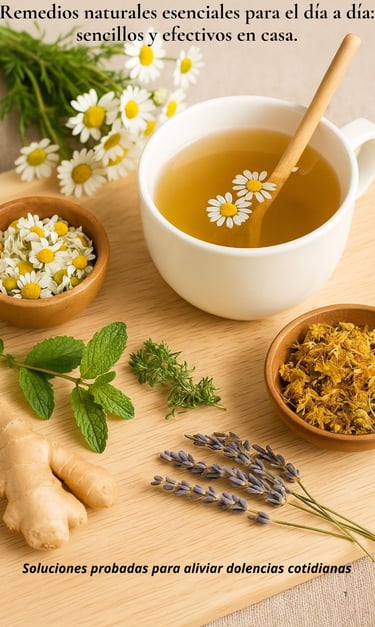 Guía experta de remedios naturales para el día a día: seguridad, plantas medicinales eficaces y bien