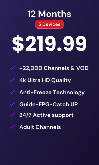 FireStick setup with Mom IPTV IPTV Smarters and catch-up TV feature