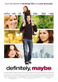 Definitely, maybe movie poster