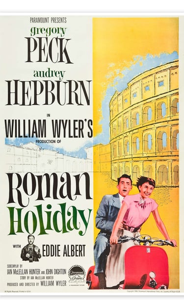 Roman Holiday Movie Poster