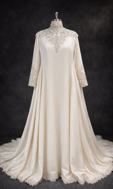 robe de mariée wedding dress hijab muslim mastour mastoura pudique modest islamic